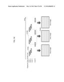 VIDEO DISPLAY METHOD USING VISIBLE LIGHT COMMUNICATION IMAGE INCLUDING     STRIPE PATTERNS HAVING DIFFERENT PITCHES diagram and image