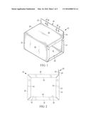 SINGLE PIECE FRAME FOR TRANSFORMER CORE/COIL ASSEMBLY diagram and image