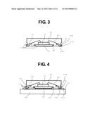 RESIN-ENCAPSULATD SEMICONDUCTOR DEVICE AND METHOD OF MANUFACTURING THE     SAME diagram and image