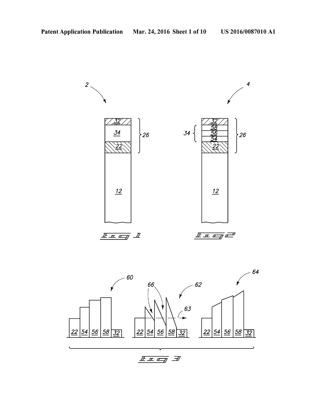 Semiconductor Constructions, and Methods of Forming Cross-Point Memory     Arrays - diagram, schematic, and image 02