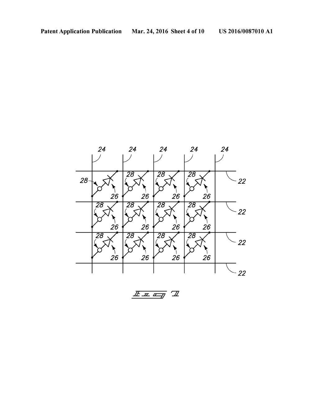 Semiconductor Constructions, and Methods of Forming Cross-Point Memory     Arrays - diagram, schematic, and image 05