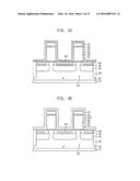 SEMICONDUCTOR DEVICES INCLUDING A STRESSOR IN A RECESS AND METHODS OF     FORMING THE SAME diagram and image