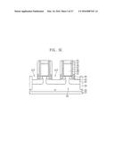 SEMICONDUCTOR DEVICES INCLUDING A STRESSOR IN A RECESS AND METHODS OF     FORMING THE SAME diagram and image