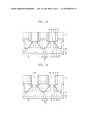 SEMICONDUCTOR DEVICES INCLUDING A STRESSOR IN A RECESS AND METHODS OF     FORMING THE SAME diagram and image