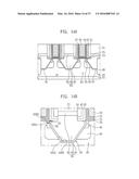 SEMICONDUCTOR DEVICES INCLUDING A STRESSOR IN A RECESS AND METHODS OF     FORMING THE SAME diagram and image