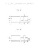 SEMICONDUCTOR DEVICES INCLUDING A STRESSOR IN A RECESS AND METHODS OF     FORMING THE SAME diagram and image