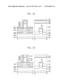 SEMICONDUCTOR DEVICES INCLUDING A STRESSOR IN A RECESS AND METHODS OF     FORMING THE SAME diagram and image