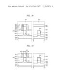 SEMICONDUCTOR DEVICES INCLUDING A STRESSOR IN A RECESS AND METHODS OF     FORMING THE SAME diagram and image