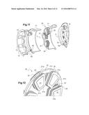 ROTATING ELECTRICAL MACHINE COMPRISING AT LEAST ONE STATOR AND AT LEAST     TWO ROTORS diagram and image