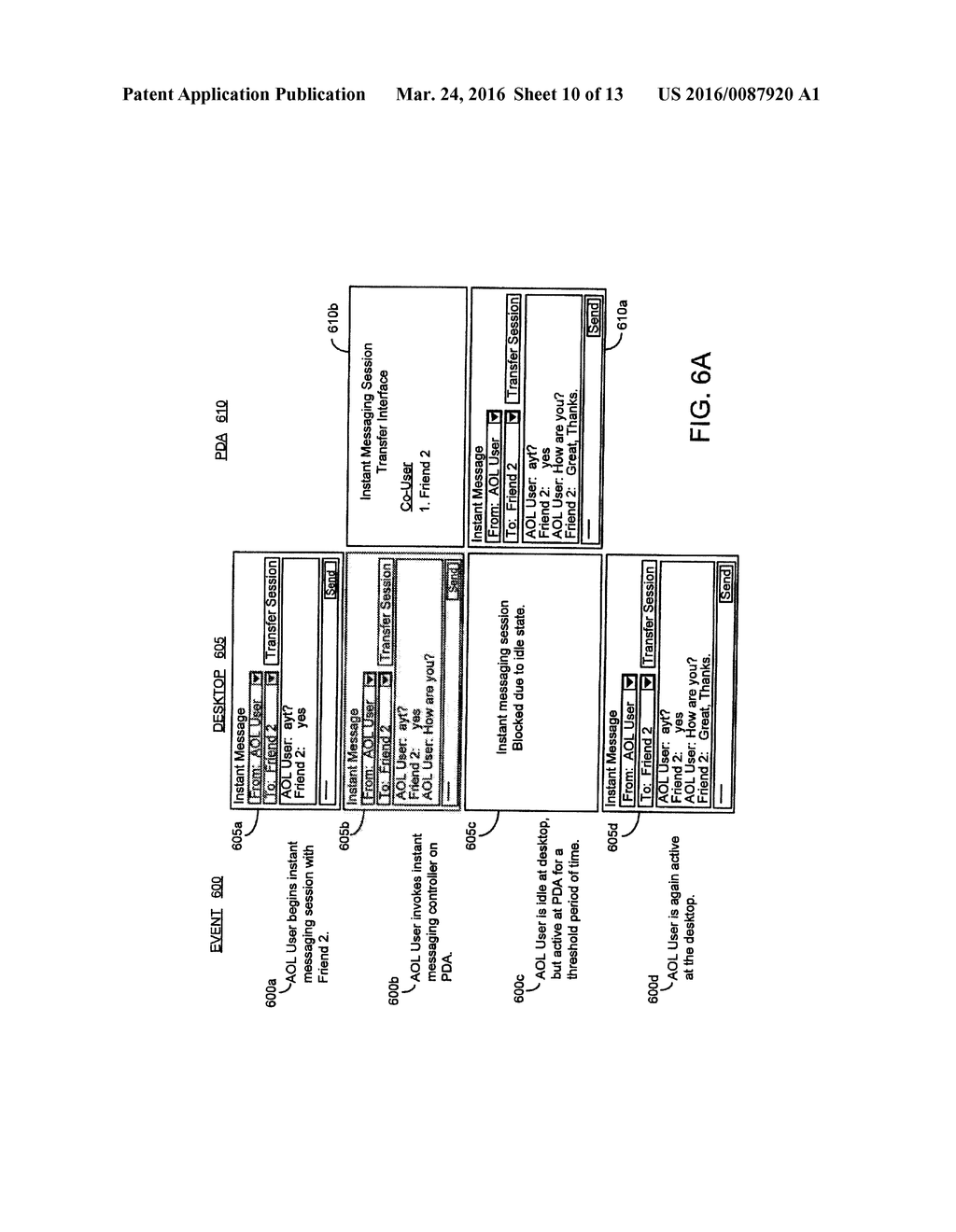 MANAGING INSTANT MESSAGING SESSIONS ON MULTIPLE DEVICES - diagram, schematic, and image 11