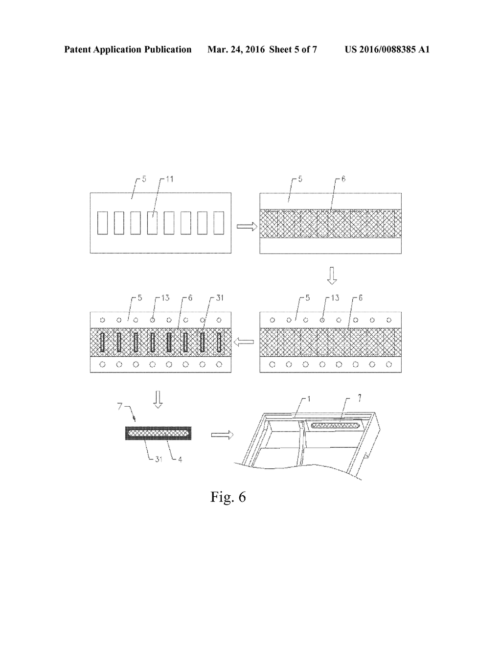 SHUTTER COVERED ON SOUND HOLE OF LOUDSPEAKER MODULE AND ASSEMBLING METHOD     THEREOF, LOUDSPEAKER MODULE - diagram, schematic, and image 06