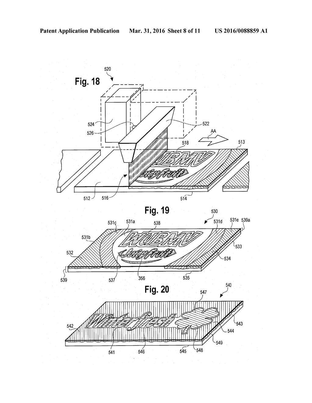 NON-CONTACT PRINTED COMESTIBLE PRODUCTS AND APPARATUS AND METHOD FOR     PRODUCING SAME - diagram, schematic, and image 09