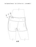 ACTIVEWEAR WITH WAISTBAND POCKET diagram and image