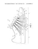 Footwear Incorporating Looped Tensile Strand Elements diagram and image