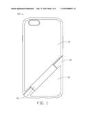 PROTECTIVE COVER AND HOLDER FOR ELECTRONIC DEVICE diagram and image