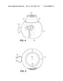 DECORATIVE INSULATED BEVERAGE HOLDER diagram and image