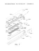 FASTENER CARTRIDGE FOR CREATING A FLEXIBLE STAPLE LINE diagram and image