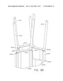 FASTENER CARTRIDGE FOR CREATING A FLEXIBLE STAPLE LINE diagram and image