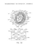 FASTENER CARTRIDGE FOR CREATING A FLEXIBLE STAPLE LINE diagram and image