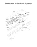 FASTENER CARTRIDGE FOR CREATING A FLEXIBLE STAPLE LINE diagram and image