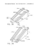 FASTENER CARTRIDGE FOR CREATING A FLEXIBLE STAPLE LINE diagram and image