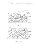 FASTENER CARTRIDGE FOR CREATING A FLEXIBLE STAPLE LINE diagram and image