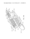 FASTENER CARTRIDGE FOR CREATING A FLEXIBLE STAPLE LINE diagram and image