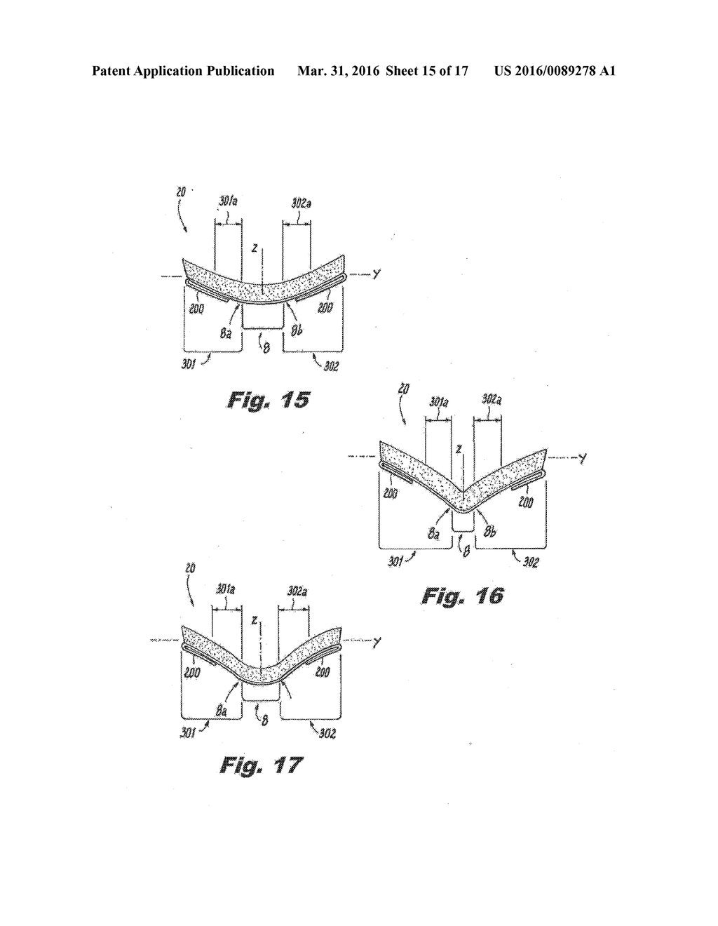 ABSORBENT ARTICLE DEMONSTRATING CONTROLLED DEFORMATION AND LONGITUDINAL     FLUID DISTRIBUTION - diagram, schematic, and image 16