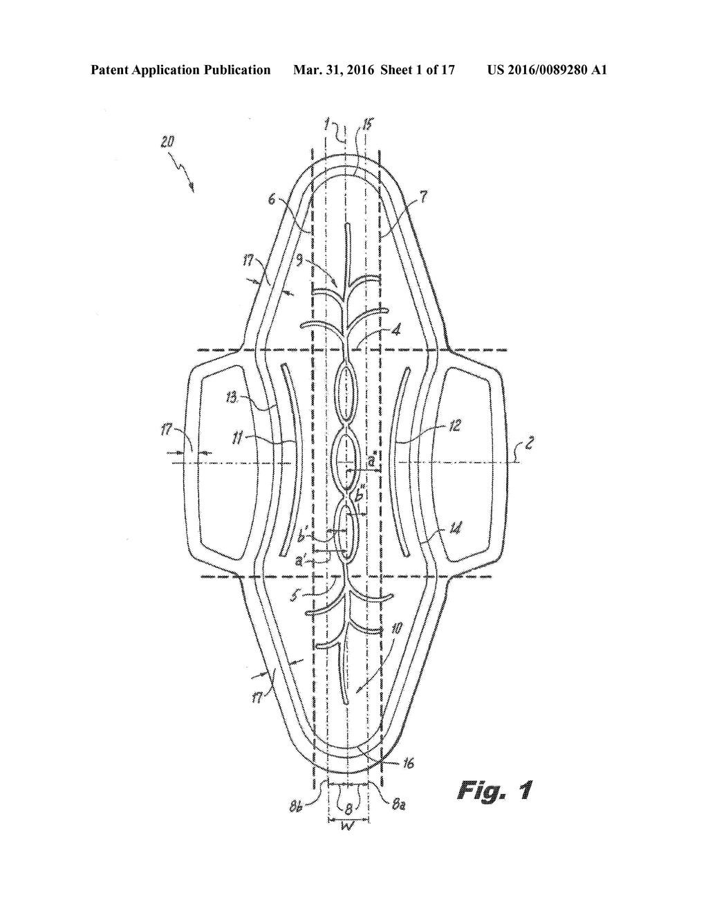 ABSORBENT ARTICLE DEMONSTRATING CONTROLLED DEFORMATION AND LONGITUDINAL     FLUID DISTRIBUTION - diagram, schematic, and image 02