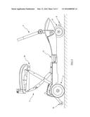 FOLDING DEVICE FOR POWER SCOOTERS diagram and image