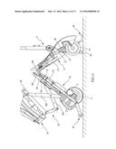 FOLDING DEVICE FOR POWER SCOOTERS diagram and image