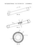 GOLF CLUB GRIP WITH DEVICE HOUSING diagram and image