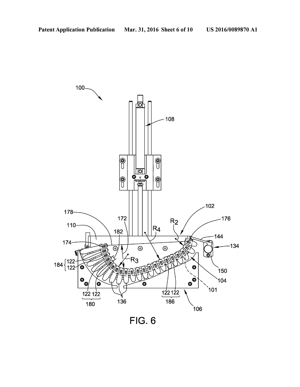 APPARATUS FOR AND METHOD OF SHAPING AND APPLYING A SEGMENT TO A MOVING WEB - diagram, schematic, and image 07