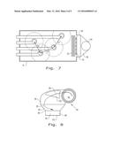 DOWNWARD ELBOW WITH CYCLONIC EFFECT AND PRODUCT OVERFLOW CAPABILITY diagram and image