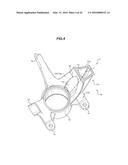 STEERING KNUCKLE APPARATUS FOR A VEHICLE diagram and image
