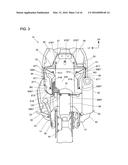 REAR FUEL TANK SUPPORTING STRUCTURE FOR SADDLE-RIDE TYPE VEHICLE diagram and image