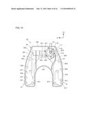 REAR FUEL TANK SUPPORTING STRUCTURE FOR SADDLE-RIDE TYPE VEHICLE diagram and image