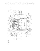 REAR FUEL TANK SUPPORTING STRUCTURE FOR SADDLE-RIDE TYPE VEHICLE diagram and image