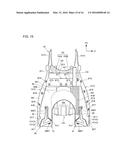 REAR FUEL TANK SUPPORTING STRUCTURE FOR SADDLE-RIDE TYPE VEHICLE diagram and image