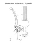 HYDRAULIC PRESSURE MASTER CYLINDER FOR BAR-HANDLE VEHICLE diagram and image