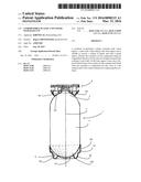 COMPRESSIBLE PLASTIC CONTAINER WITH BASE CUP diagram and image