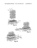 SYSTEM AND METHOD FOR PALLETLESS SHIPMENT OF GAS CYLINDER ARRAYS diagram and image