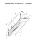 CONVEYING DEVICE WITH AN EXTENSIVELY EXTENDED CONVEYING ELEMENT diagram and image