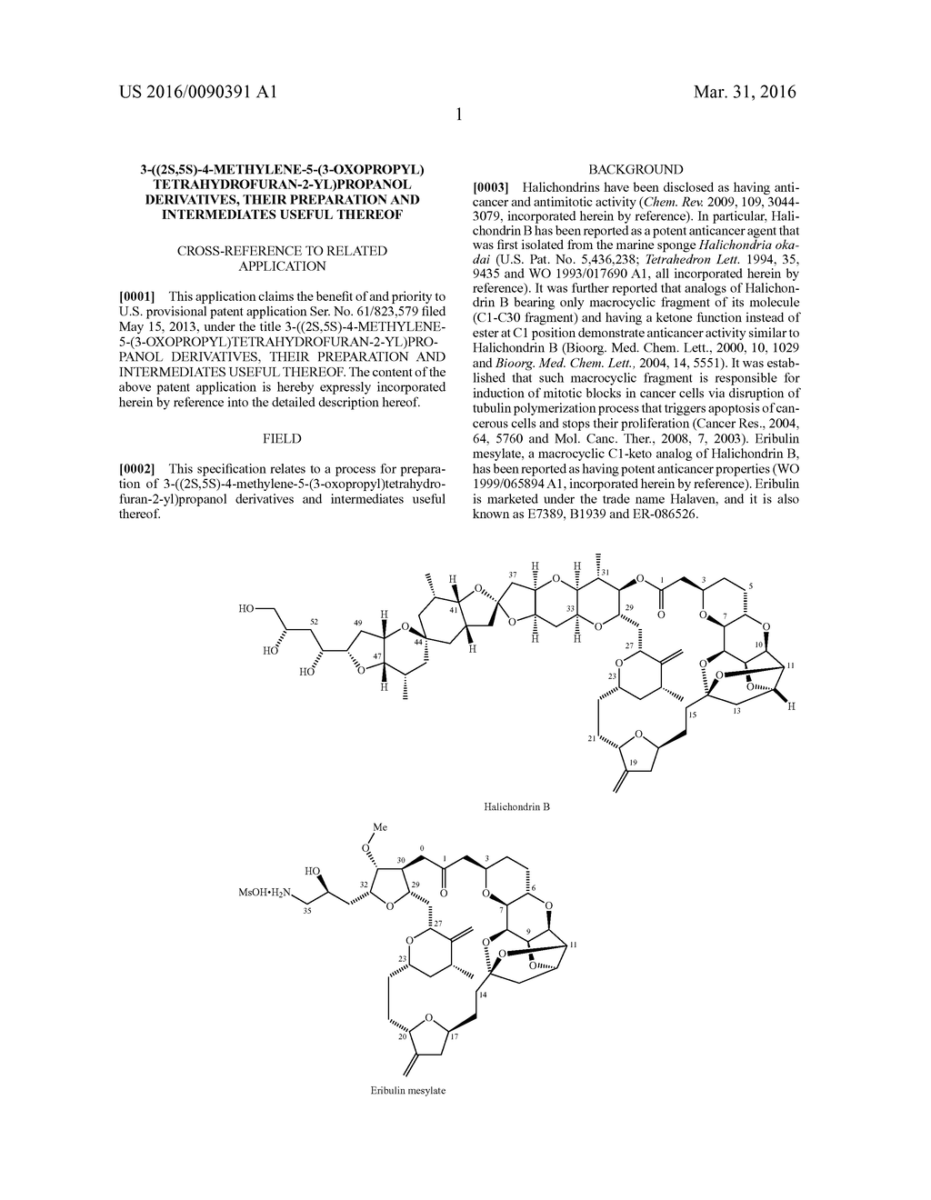 3-((2S,5S)-4-METHYLENE-5-(3-OXOPROPYL)TETRAHYDROFURAN-2-YL)PROPANOL     DERIVATIVES, THEIR PREPARATION AND INTERMEDIATES USEFUL THEREOF - diagram, schematic, and image 02