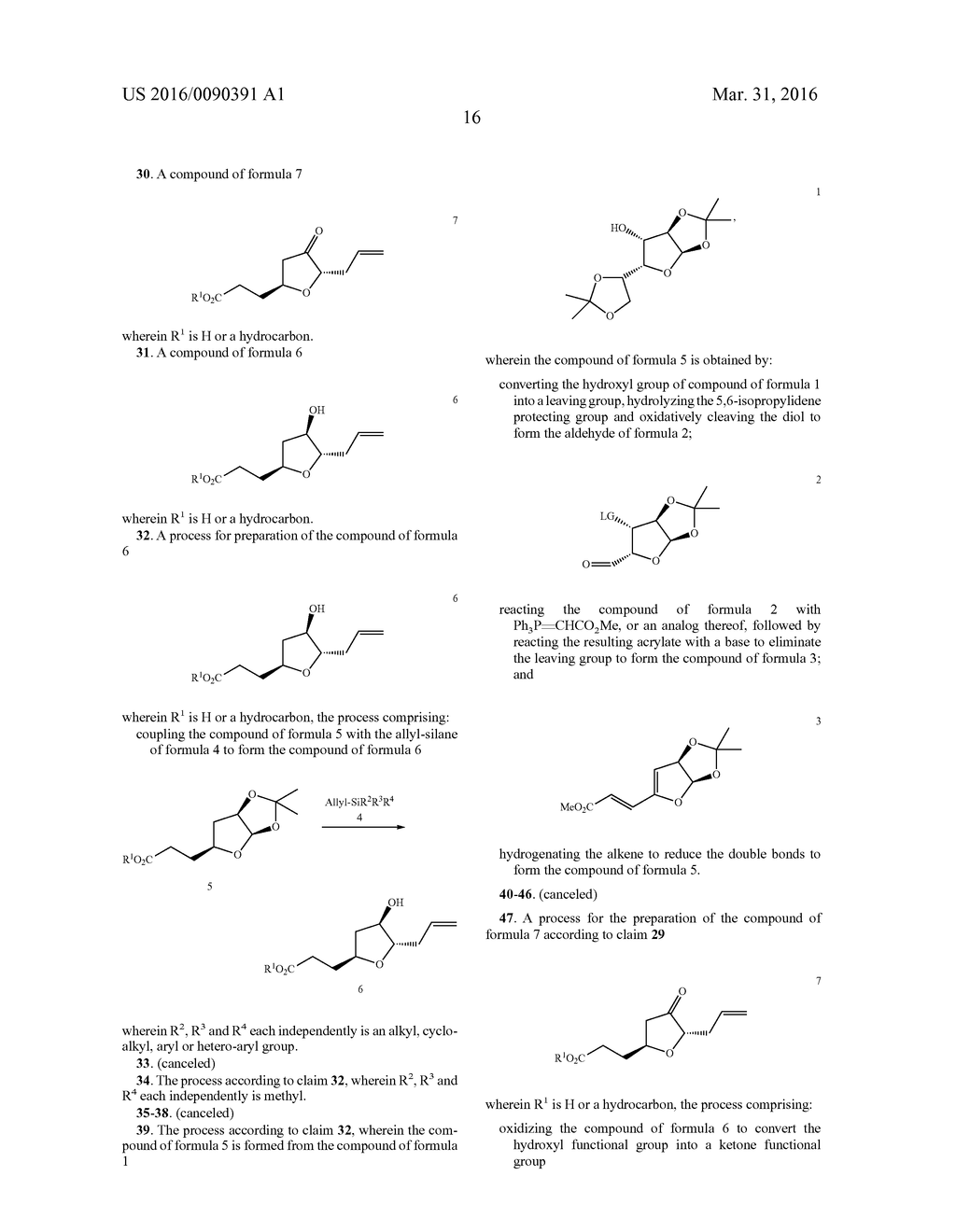 3-((2S,5S)-4-METHYLENE-5-(3-OXOPROPYL)TETRAHYDROFURAN-2-YL)PROPANOL     DERIVATIVES, THEIR PREPARATION AND INTERMEDIATES USEFUL THEREOF - diagram, schematic, and image 17