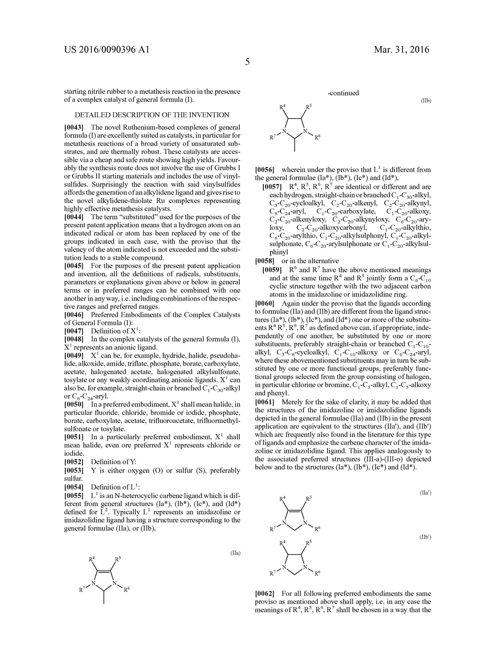RUTHENIUM-BASED COMPLEXES, THEIR PREPARATION AND USE AS CATALYSTS - diagram, schematic, and image 06