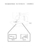 Seam allowance guide aide label, Sewing with Color Label diagram and image