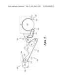 METHODS OF MAKING PAPER PRODUCTS USING A MULTILAYER CREPING BELT, AND     PAPER PRODUCTS MADE USING A MULTILAYER CREPING BELT diagram and image