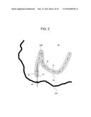 STOP POSITION DETERMINING DEVICE FOR TRANSPORT VEHICLE AND TRANSPORT     VEHICLE WITH THE SAME diagram and image