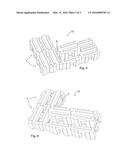 BLOCK, FLOOD PROTECTION BARRIER AND A METHOD FOR PRODUCING A BARRIER OF     THIS TYPE diagram and image